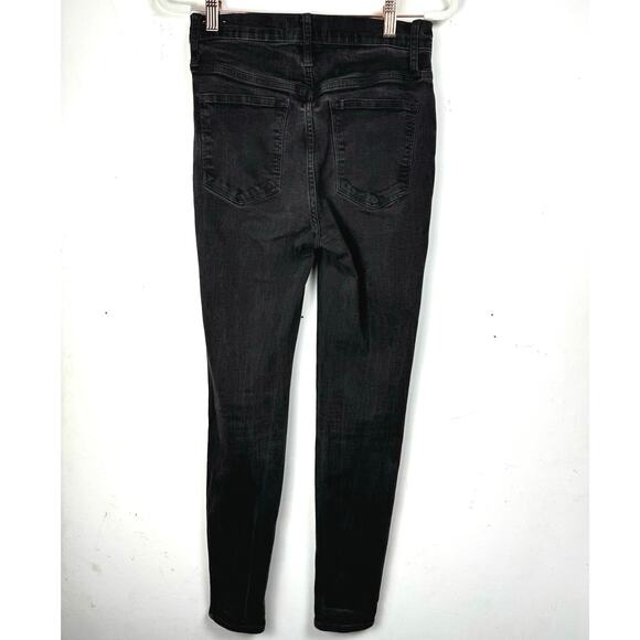 Madewell 10" High-Rise Stretch Skinny Jeans Preppy Minimalist Classic Grunge 26 - Picture 3 of 9